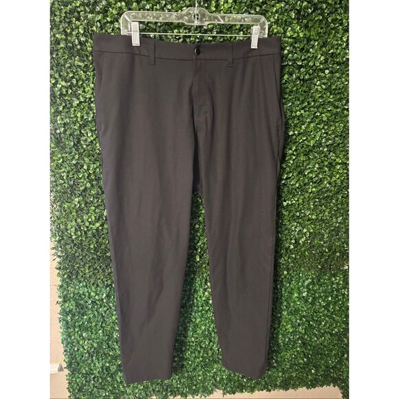 Mens Lululemon ABC Black Pants Sz 36 - Picture 1 of 4
